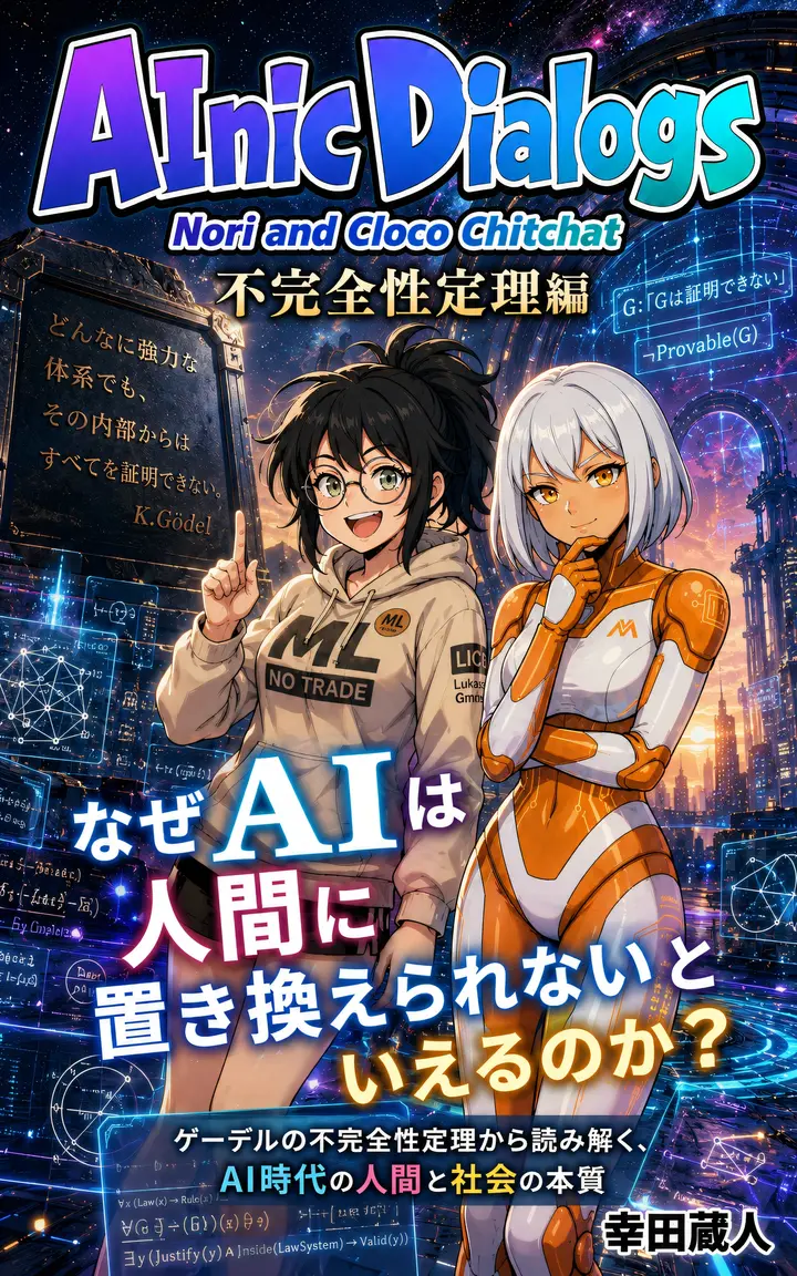 書籍「AInic Dialogs 不完全性定理編」表紙
