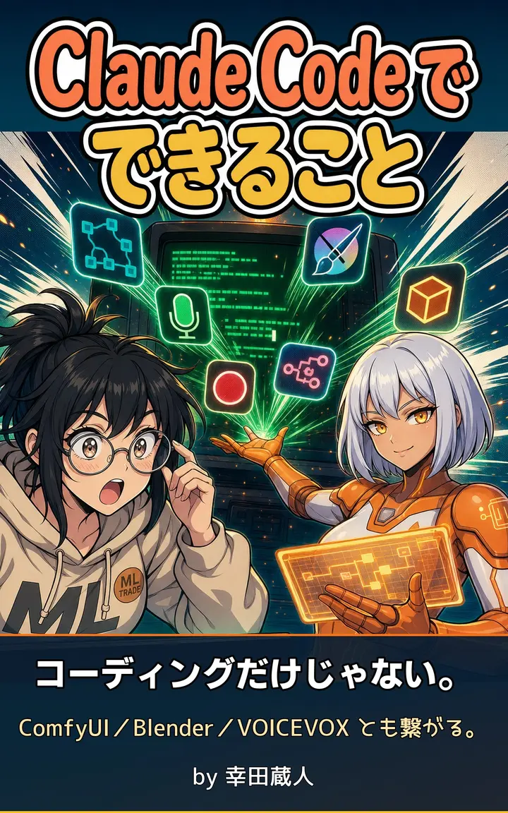 書籍「Claude Code でできること」表紙