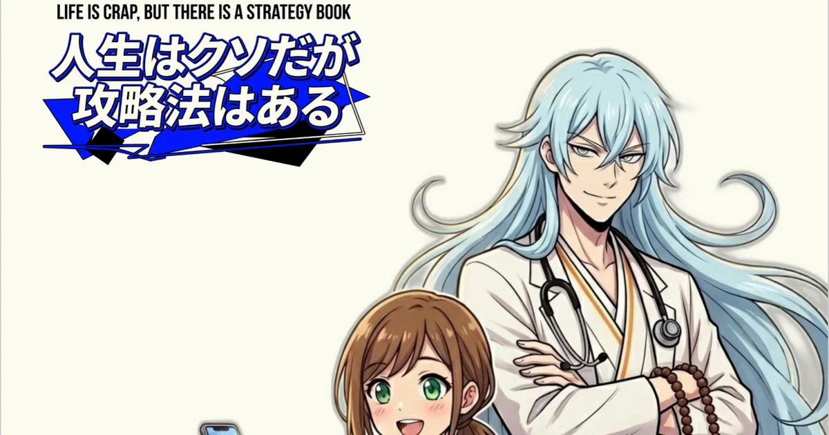 【マンガ無料】ブッダイズム。第1話: 人生はクソだが攻略法はある——AIマンガで読むブッダイズム。