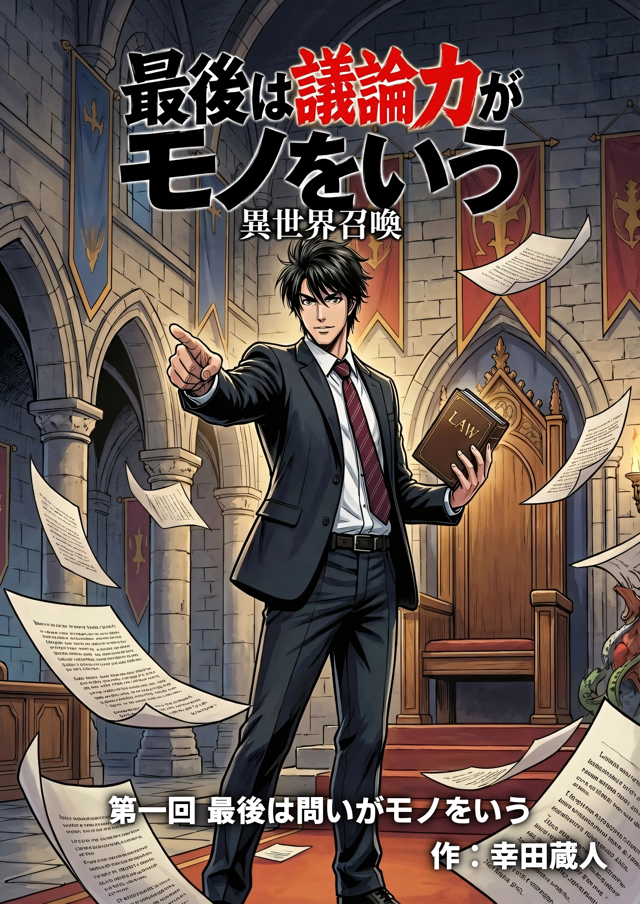 表紙——最後は議論力がモノをいう 異世界召喚 第一回 最後は問いがモノをいう 作:幸田蔵人