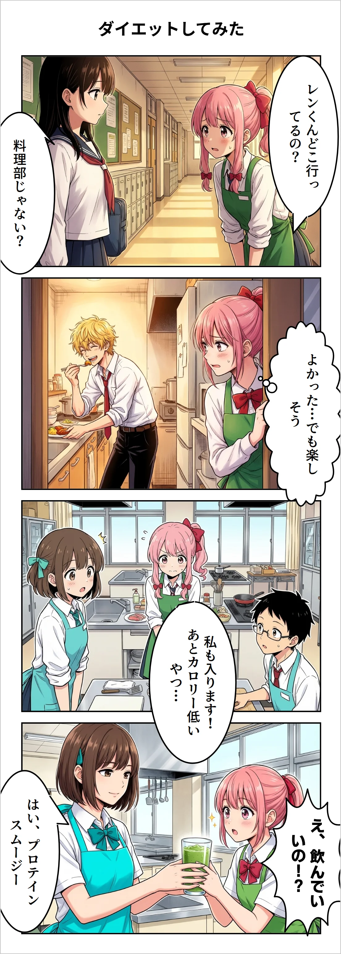 第3話: ダイエットしてみた