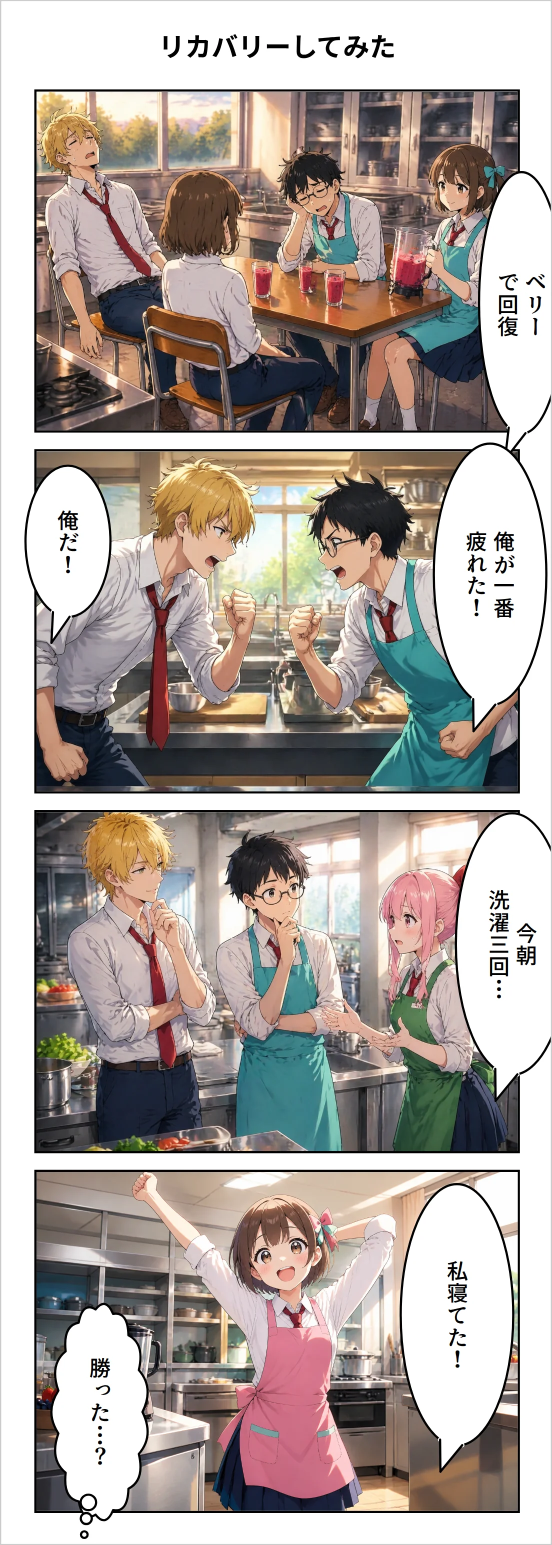 【4コマ】第56話: リカバリーしてみた